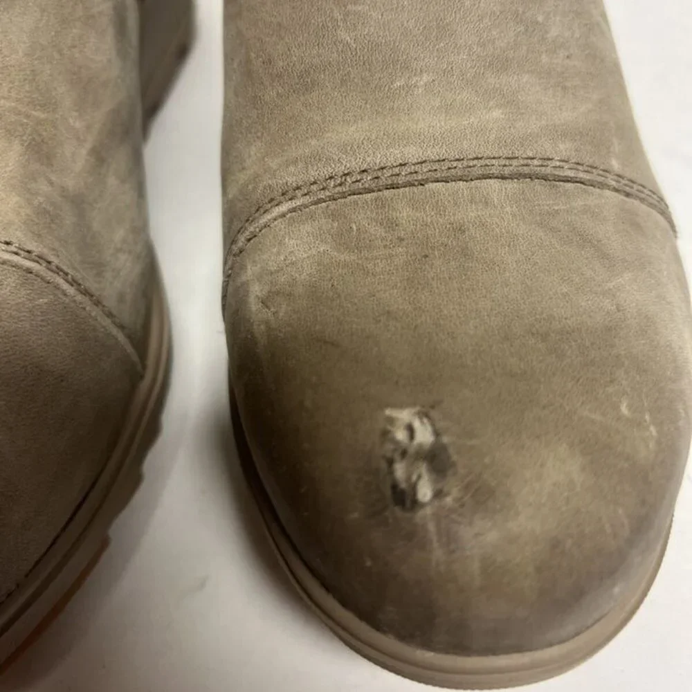Sorel Women's Evie Pull On Waterproof Ankle Booties Taupe, Size 9 M